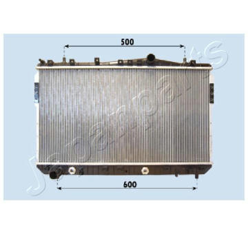 Chladič motora JAPANPARTS RDA313021