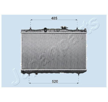 Chladič motora JAPANPARTS RDA333030