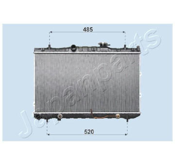 Chladič motora JAPANPARTS RDA333031