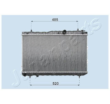 Chladič motora JAPANPARTS RDA333033