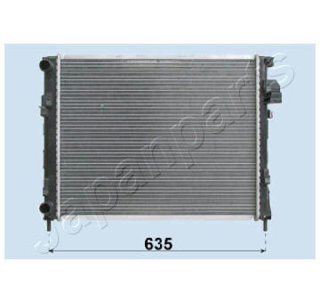 Chladič motora JAPANPARTS RDC092031