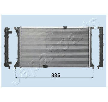 Chladič motora JAPANPARTS RDC092032