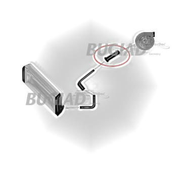 Hadička plnicího vzduchu BUGIAD 81900