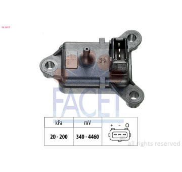 Senzor tlaku sacího potrubí FACET 10.3017