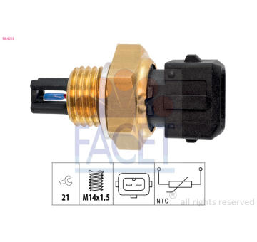 Snímač teploty nasávaného vzduchu FACET 10.4015