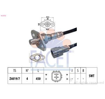 Lambda sonda FACET 10.7372