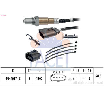 Lambda sonda FACET 10.8247