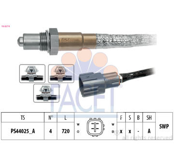 Lambda sonda FACET 10.8274