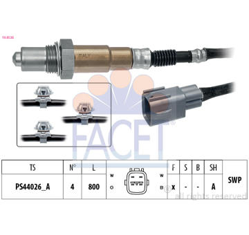 Lambda sonda FACET 10.8525