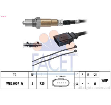 Lambda sonda FACET 10.8575