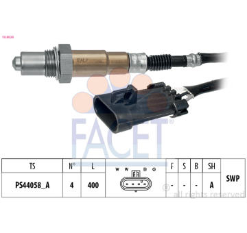 Lambda sonda FACET 10.8626