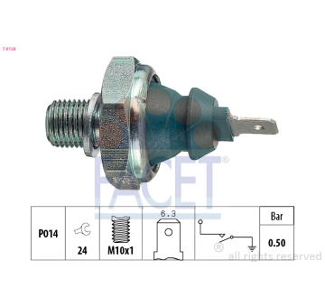 Olejový tlakový spínač FACET 7.0138