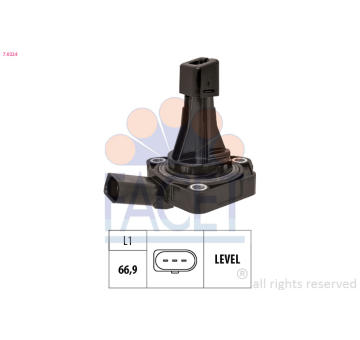 Snímač, stav motorového oleje FACET 7.0224
