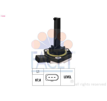 Snímač, stav motorového oleje FACET 7.0236