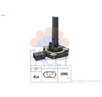 Snímač, stav motorového oleje FACET 7.0247