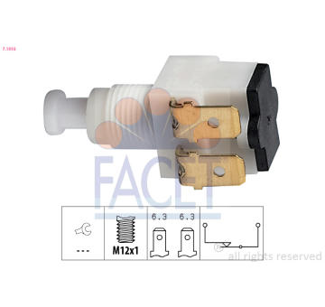 Spinac brzdoveho svetla FACET 7.1010