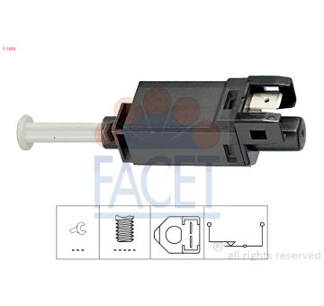 Spinac brzdoveho svetla FACET 7.1056