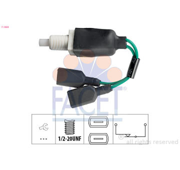 Spinac brzdoveho svetla FACET 7.1059