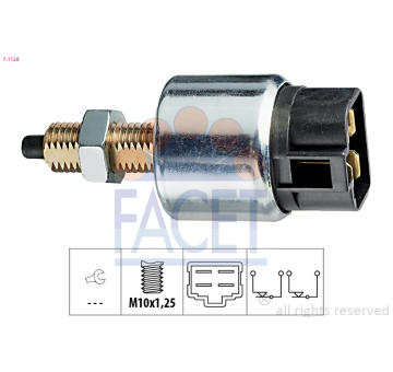 Spínač brzdového světla FACET 7.1128