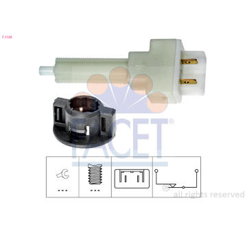 Spinac brzdoveho svetla FACET 7.1129