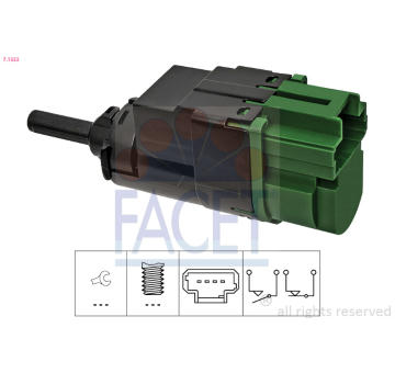 Spinac brzdoveho svetla FACET 7.1332