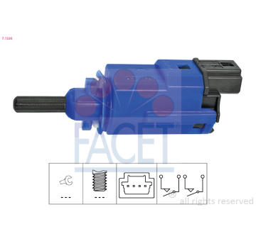 Spinac, ovladani spojky (rizeni motoru) FACET 7.1336