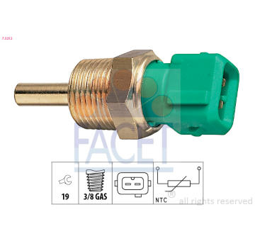 Snímač, teplota chladiva FACET 7.3212