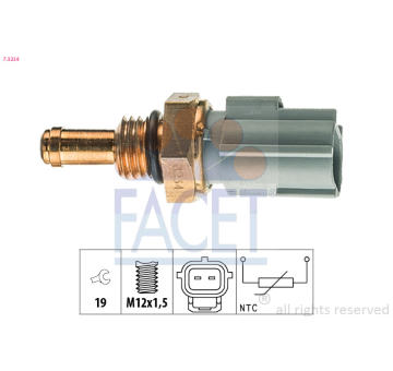 Snímač teploty chladiacej kvapaliny FACET 7.3234