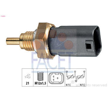 Snímač, teplota chladiva FACET 7.3273
