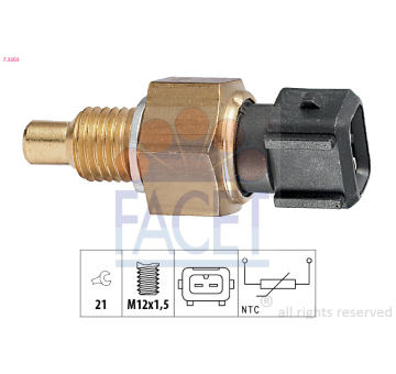 Snímač, teplota chladiva FACET 7.3303