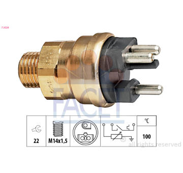 Snímač, teplota chladiva FACET 7.3529