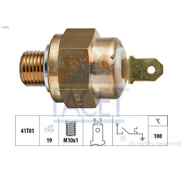 Teplotní spínač FACET 7.4132