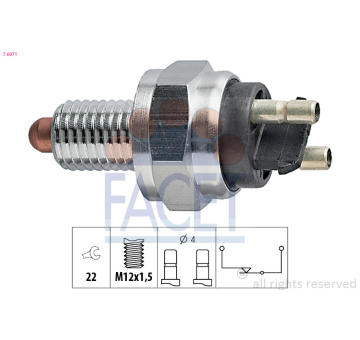 Spínač cúvacích svetiel FACET 7.6071