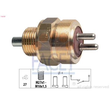 Spínač, světlo zpátečky FACET 7.6147