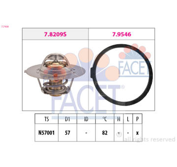Termostat, chladivo FACET 7.7938