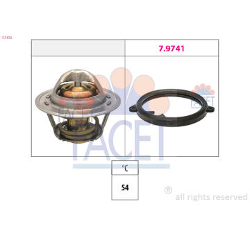 Termostat, chladivo FACET 7.7972
