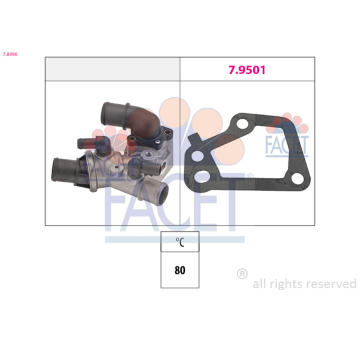 Termostat, chladivo FACET 7.8096