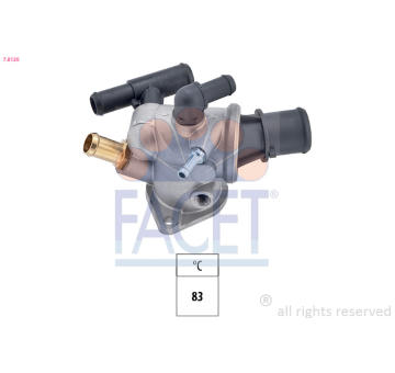 Termostat, chladivo FACET 7.8120