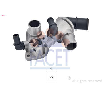 Termostat, chladivo FACET 7.8142