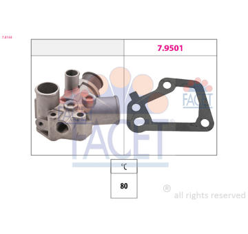 Termostat, chladivo FACET 7.8144