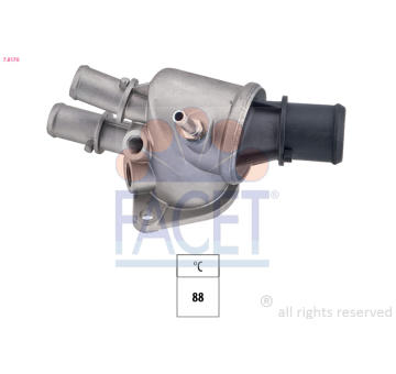 Termostat, chladivo FACET 7.8170
