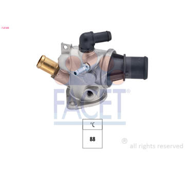 Termostat, chladivo FACET 7.8189