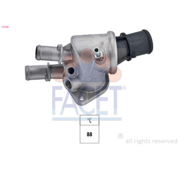 Termostat, chladivo FACET 7.8190