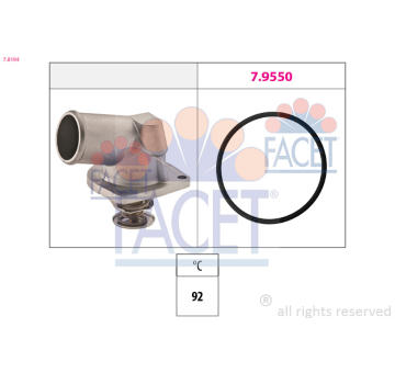 Termostat, chladivo FACET 7.8194