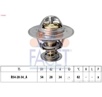 Termostat, chladivo FACET 7.8218S