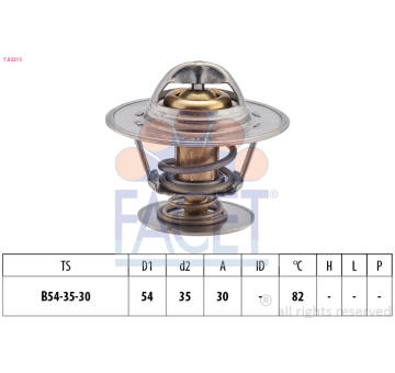 Termostat, chladivo FACET 7.8221S
