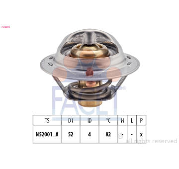 Termostat, chladivo FACET 7.8229S