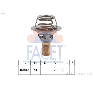 Termostat, chladivo FACET 7.8327S