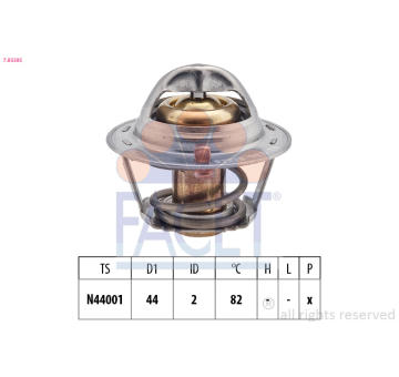 Termostat, chladivo FACET 7.8338S