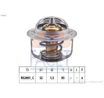 Termostat, chladivo FACET 7.8354S